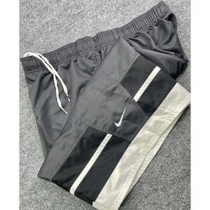 Vintage Y2K Nike Short Men's XXL‎ Basketball Gray Lined Mesh